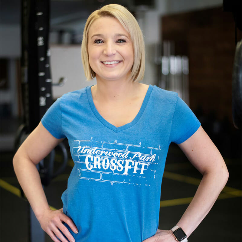 Alissa coach at Underwood Park CrossFit